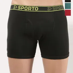 Sporto by Macho Pack Of 4 Short Trunks-picture-22