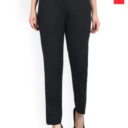 SRISARAS Women Pack of 2 Regular Fit Trousers-image-94
