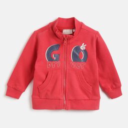Chicco Boys Typography Printed Cardigan with Zip Detail Detail-picture-20