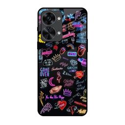 QRIOH Quirky Printed Oneplus Nord 2T Back Case Mobile Accessories-84