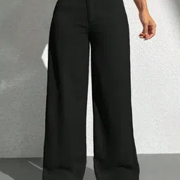 QIOA Women Comfort High-Rise Trousers-image-95