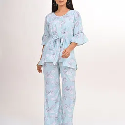 GOLDSTROMS Printed Top & Trouser Co-Ords Set-picture-10
