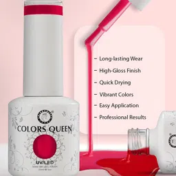 Colors Queen UV LED Soak Off Gel Polish - 15 ml - Shade - 117 image 2