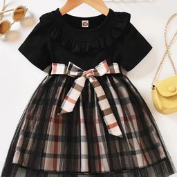HOPZONIC Girls Black Dresses-image-75