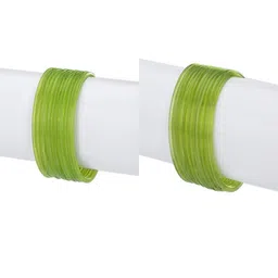 1ST TIME Set Of 24 Green Alloy Bangles-picture-43