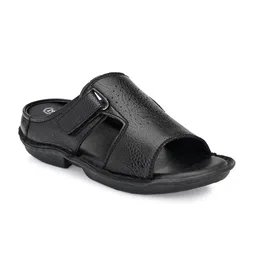 LEEPEETER Men Leather Comfort Sandals-image-39