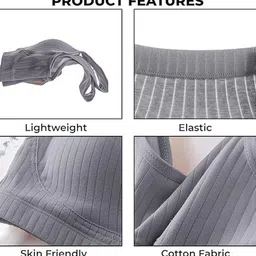 BRACHY Full Coverage Removable Padding Front Open Maternity Bra image 2