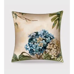 Mirooh Pink & Blue Printed Velvet Cushions-13