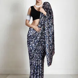 DIVASTRI Ethnic Motifs Printed Saree-picture-32