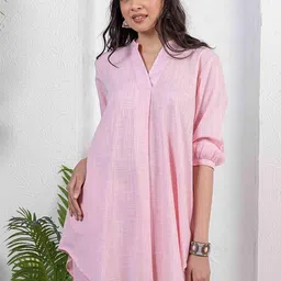 INAAYA JAIPUR Hand Embroidered Tunic With Trousers Co-Ords-picture-27