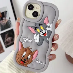 CASE CREATION Cartoon Characters Printed iPhone 13 Back Case Mobile Accessories-13