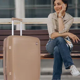Polo Class Set Of 2 Printed Hard Sided Trolley Suitcase-52