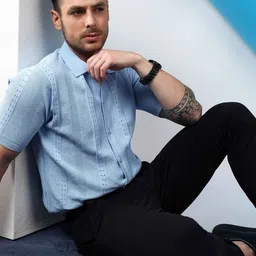 Kveto style redefined Men Opaque Checked Casual Shirt-image-32