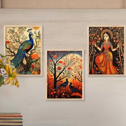Traditional Wall Art With Frame Home Decor Wall Painting For Living Room Office Bedroom-32