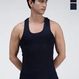 AMUL COMFY Pack Of 3 Pure Cotton Undershirt Innerwear Vests AC-CVESTRN-NY-AF-CB-S-3PC-image-20