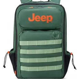 Jeep Unisex Brand Logo Backpack-11