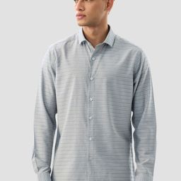Snitch Men Slim Fit Striped Casual Shirt-image-62