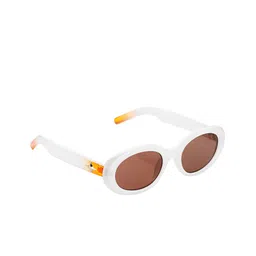 Hashtag Unisex Oval Sunglasses with UV Protected Lens-12