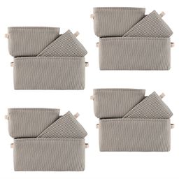 Kuber Industries White Set of 6 Regular Desk Organiser Organisers-42