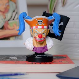 COMICSENSE One Piece Anime Clown Wanted Head Action Figure-image-73