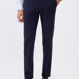 Raymond Men Slim Fit Flat Front Formal Trouser-picture-26