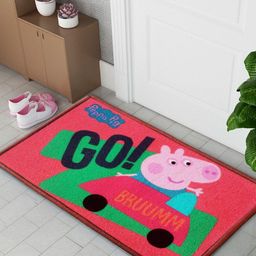 Athom Living Red & Green Printed Anti-Skid Doormat-image-26