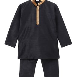 Pehanaava Boys Embroidered Gotta Patti Kurta-52