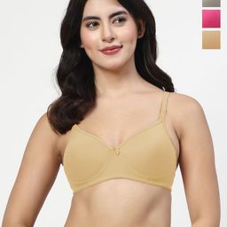 LILY Pack of 4 Full Coverage Bra-image-50