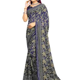 shree krishna fashion Ethnic Motifs Art Silk Saree-image-45