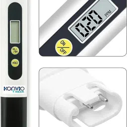 konvio neer TDS Meter for Water Quality Testing (0~999ppm) with Hold Feature & LCD Digital TDS Meter image 2