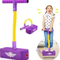 Pogo Stick help to Growing Exercise Easy Jumping Toy for Kids Children Fun&Safe-2