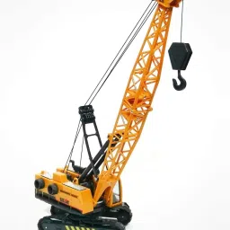 akvanar Die-cast 1:55 Model Crane Toy with Cable, 360 Degree Rotating Towing Crane Toy image 4