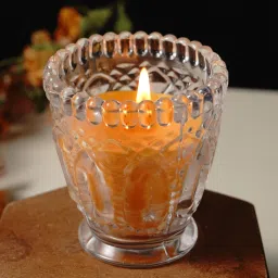 Crystal Glass Candle-13