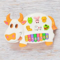 Cow Musical & Educational Piano with 3 Modes Sound Toy for Boys & Girls-picture-11