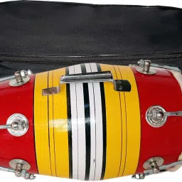 Baby Dholak With Free Cover 0186 Nut & Bolts Dholak-picture-13