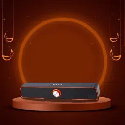 Clairbell DJ Box 20W Speaker 2400mAh battery & FM Radio sound box Bluetooth speakerET136 20 W Bluetooth Soundbar-13