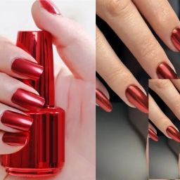 Metallic Nail Polish Mirror Effect RED.1 RED-image-98