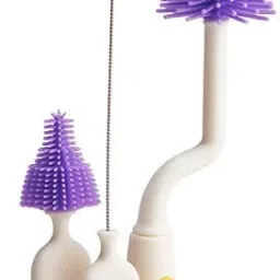 Li'l Dino 3 in 1 Bottle Cleaning Brush kit with Drying Stand - Ergonomic-image-13