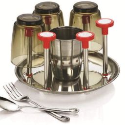 Steel Glass Stand Stainless Steel Glass Holder-image-85