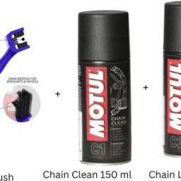 motul C1-C2 & BRUSH C1-C2 150ml with Chain Brush Chain Oil image 2