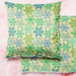 ArtzFolio Multicoloured Set of 2 Square Cushion Covers image 1