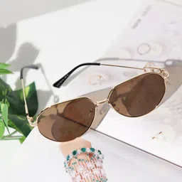 LULU & SKY Women Brown Lens & Black Other Sunglasses with-picture-33