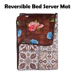 Kuber Industries Brown Polyester Water Resistant Mattress Protector image 2