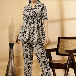 Pistaa Printed Pure Cotton Co-Ord-picture-58