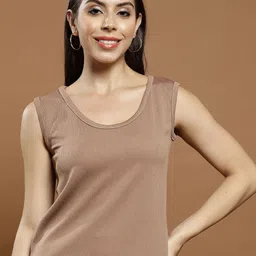 Athena Immutable Women Solid Scoop Neck  Top-picture-35