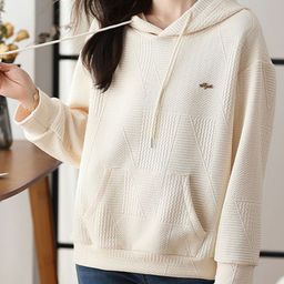 StyleCast Women Self Design Hooded Pullover Sweatshirt-image-64
