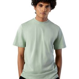 Ludic Unisex Solid Round Neck Cotton T-shirt-image-84