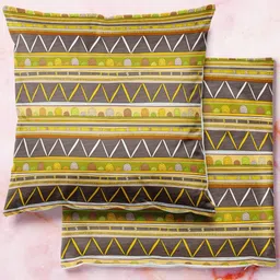 ArtzFolio Multicoloured Set of 2 Square Cushion Covers-image-87