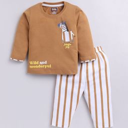 Nottie Planet Boys Printed T-shirt with Pyjamas-31