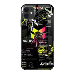 QRIOH Astro Glitch Printed iPhone 12 Mini Back Case-image-7